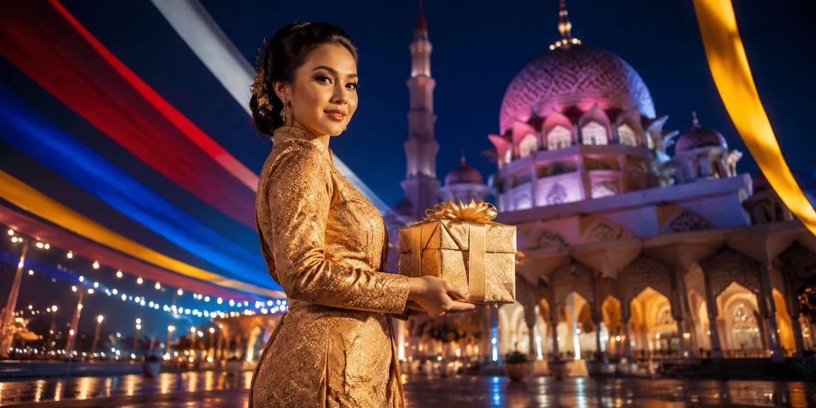 Suasana pertaruhan kasino di Putrajaya dengan pakaian kebaya tradisional